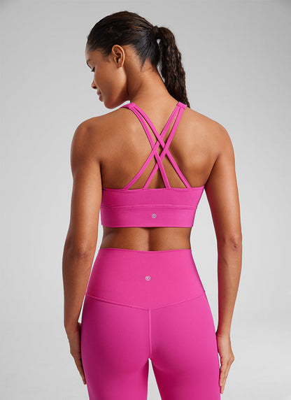 Butterluxe High Neck Strappy back Bra