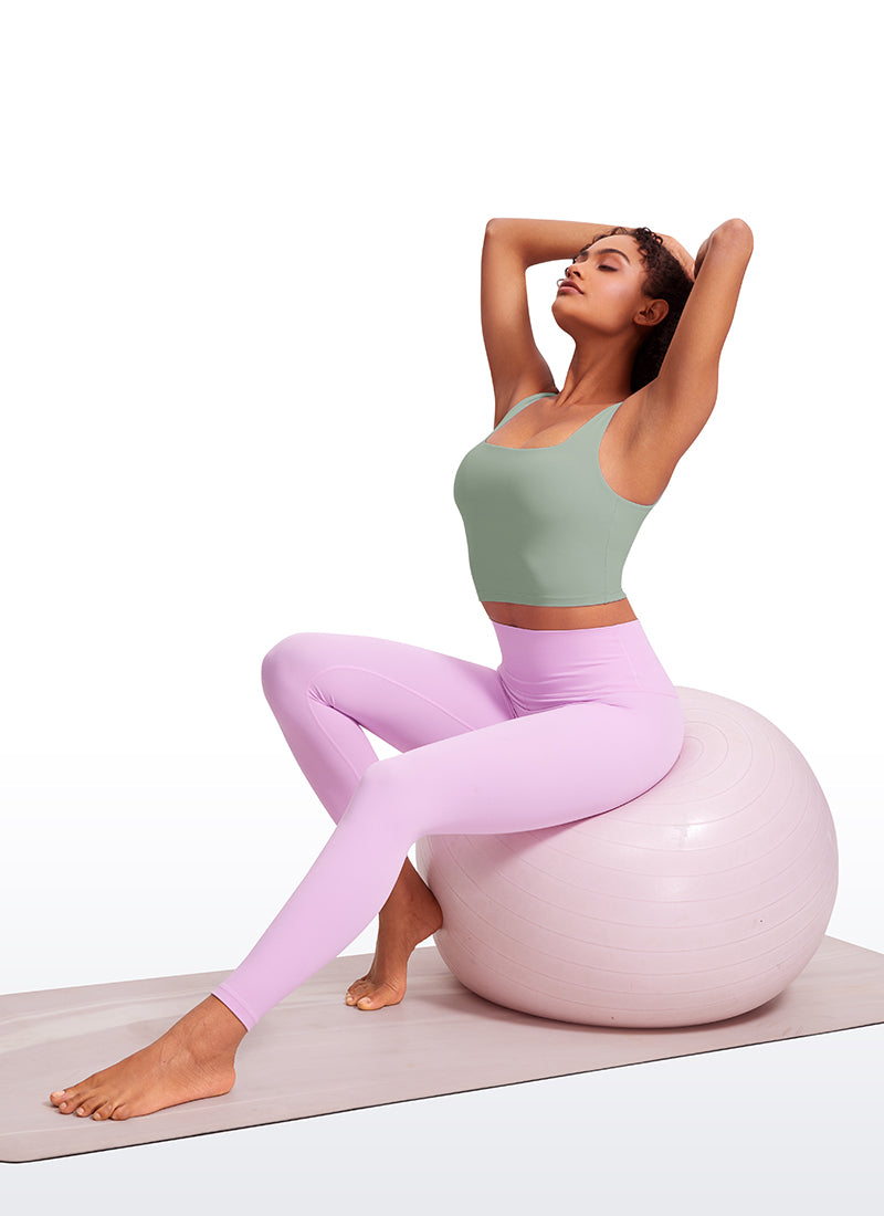 Butterluxe Square Neck Built in Bra Tank