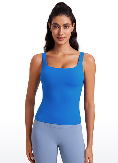 Butterluxe U Neck Built in Bra Tank