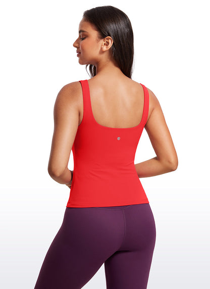 Butterluxe U Neck Built in Bra Tank