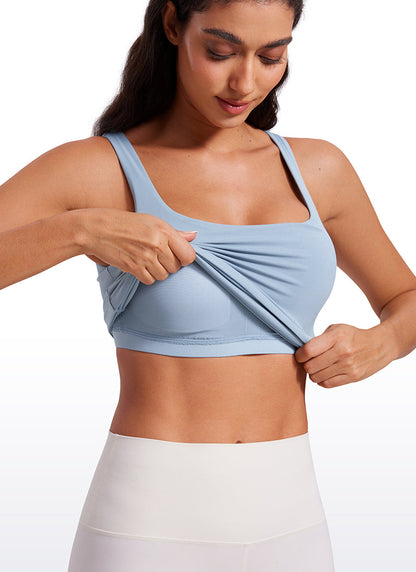 Butterluxe U Neck Built in Bra Tank