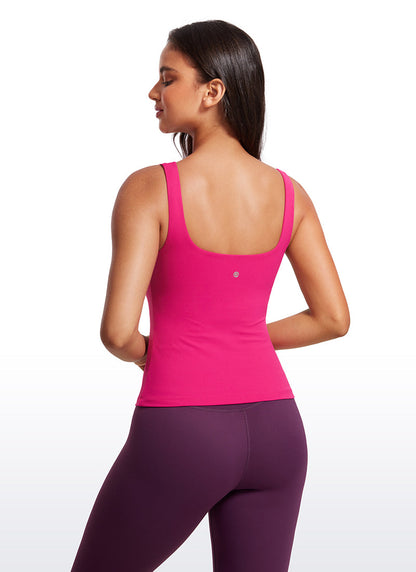 Butterluxe U Neck Built in Bra Tank