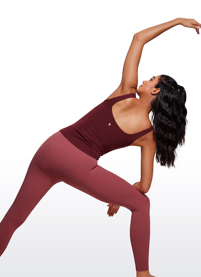 Butterluxe U Neck Built in Bra Tank