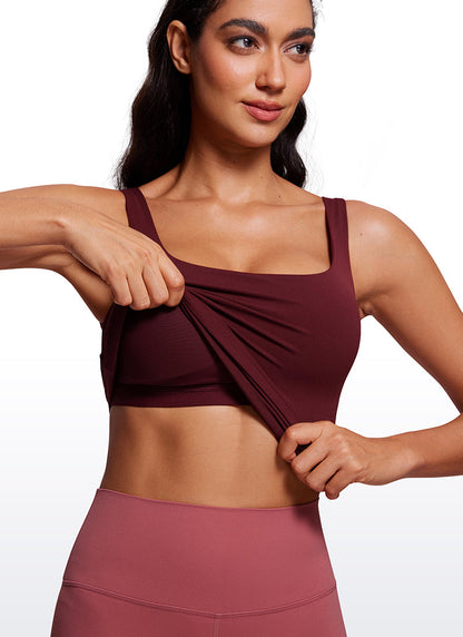 Butterluxe U Neck Built in Bra Tank