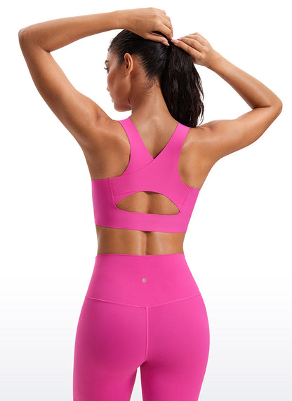 Flex Sculpt Racerback U Neck Sports Bra