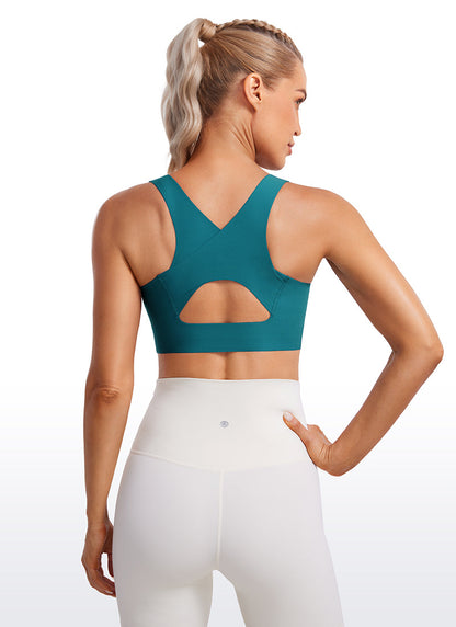 Flex Sculpt Racerback U Neck Sports Bra