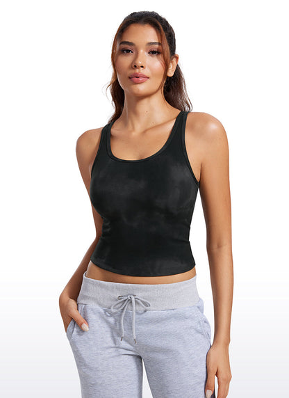 Butterluxe Double Lined Scoop Neck Tank