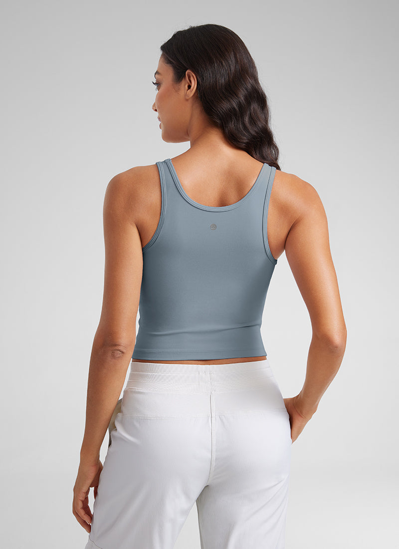 Butterluxe Double Lined Scoop Neck Tank