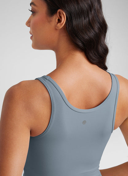 Butterluxe Double Lined Scoop Neck Tank