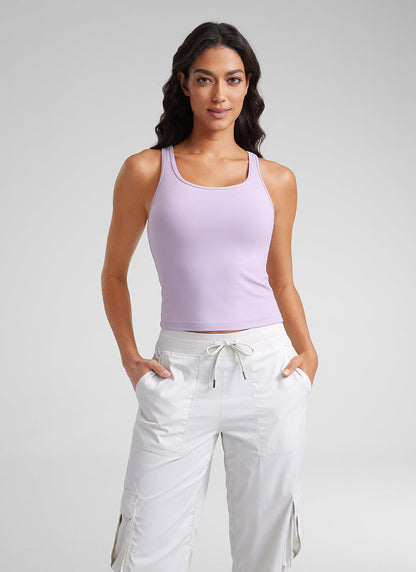 Butterluxe Double Lined Scoop Neck Tank