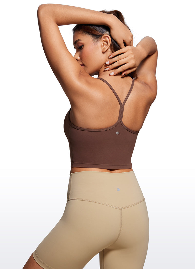 Butterluxe Y Back Built in Bra Tank