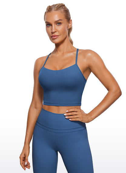 Butterluxe Y Back Built in Bra Tank