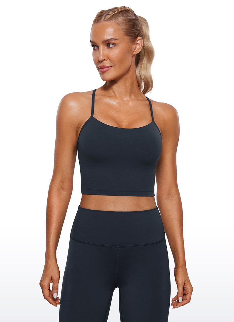 Butterluxe Y Back Built in Bra Tank