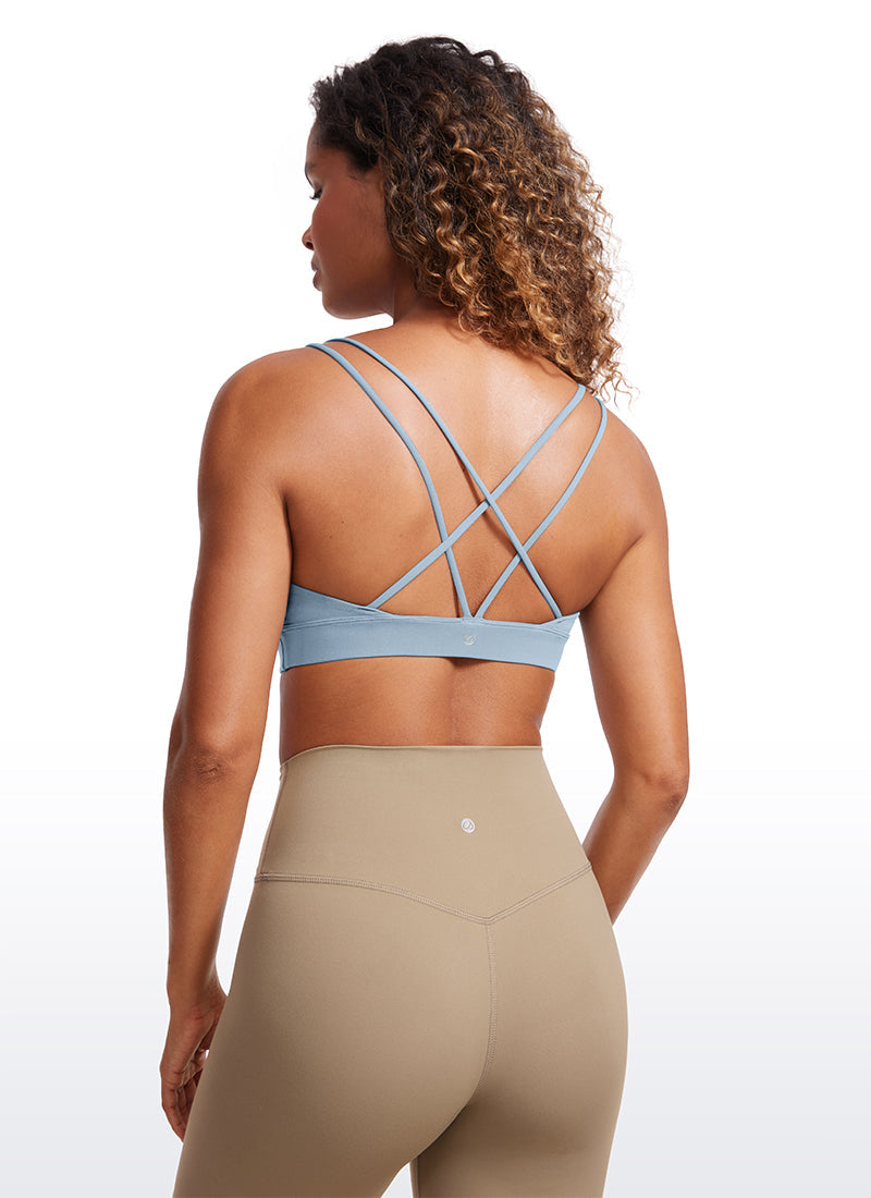 Butterluxe V Neck Strappy Back Bra
