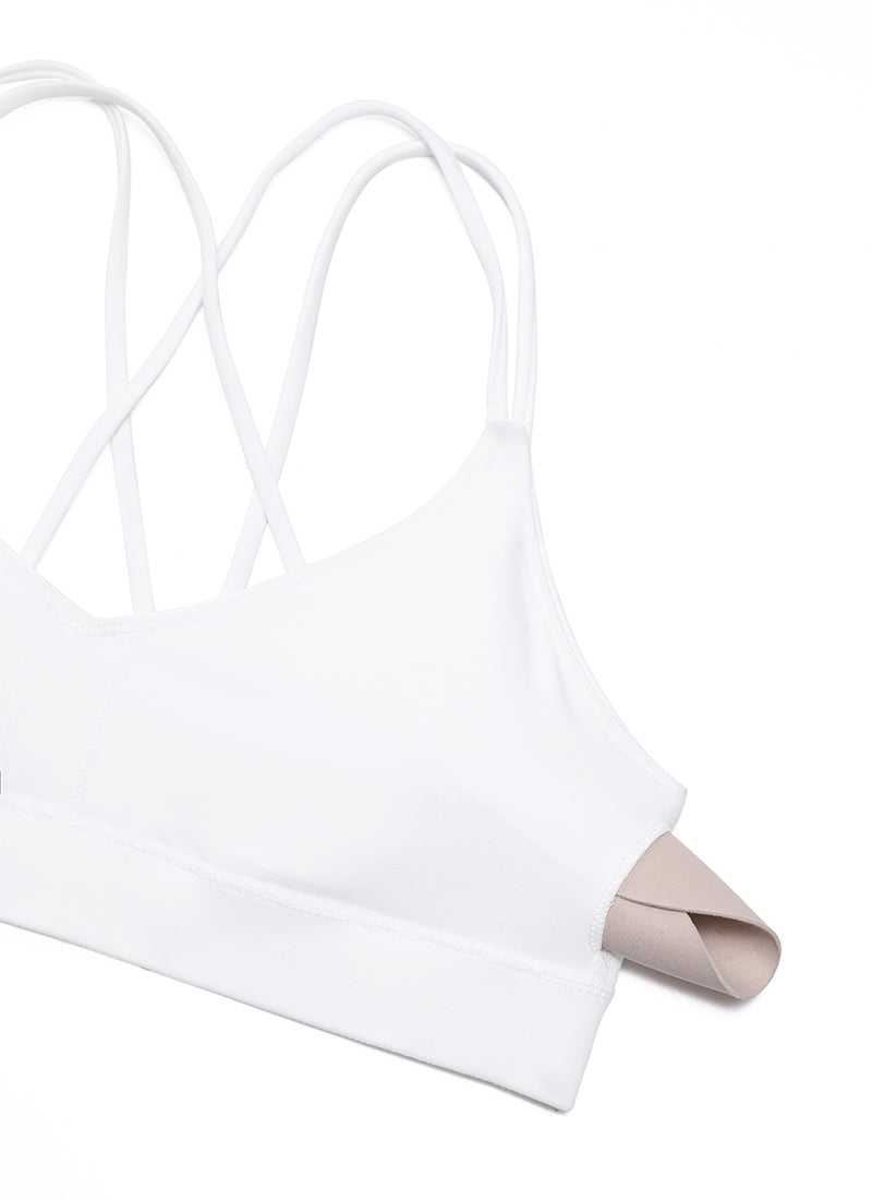 Butterluxe V Neck Strappy Back Bra
