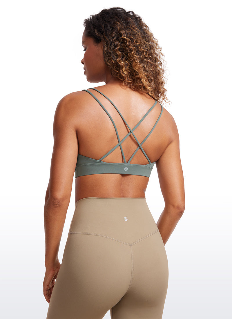 Butterluxe V Neck Strappy Back Bra