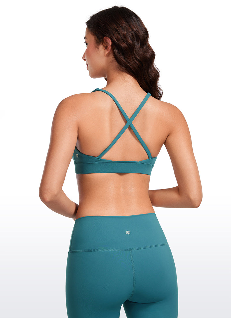 Butterluxe Thin Strap Criss Cross Bra