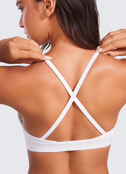 Butterluxe Thin Strap Criss Cross Bra