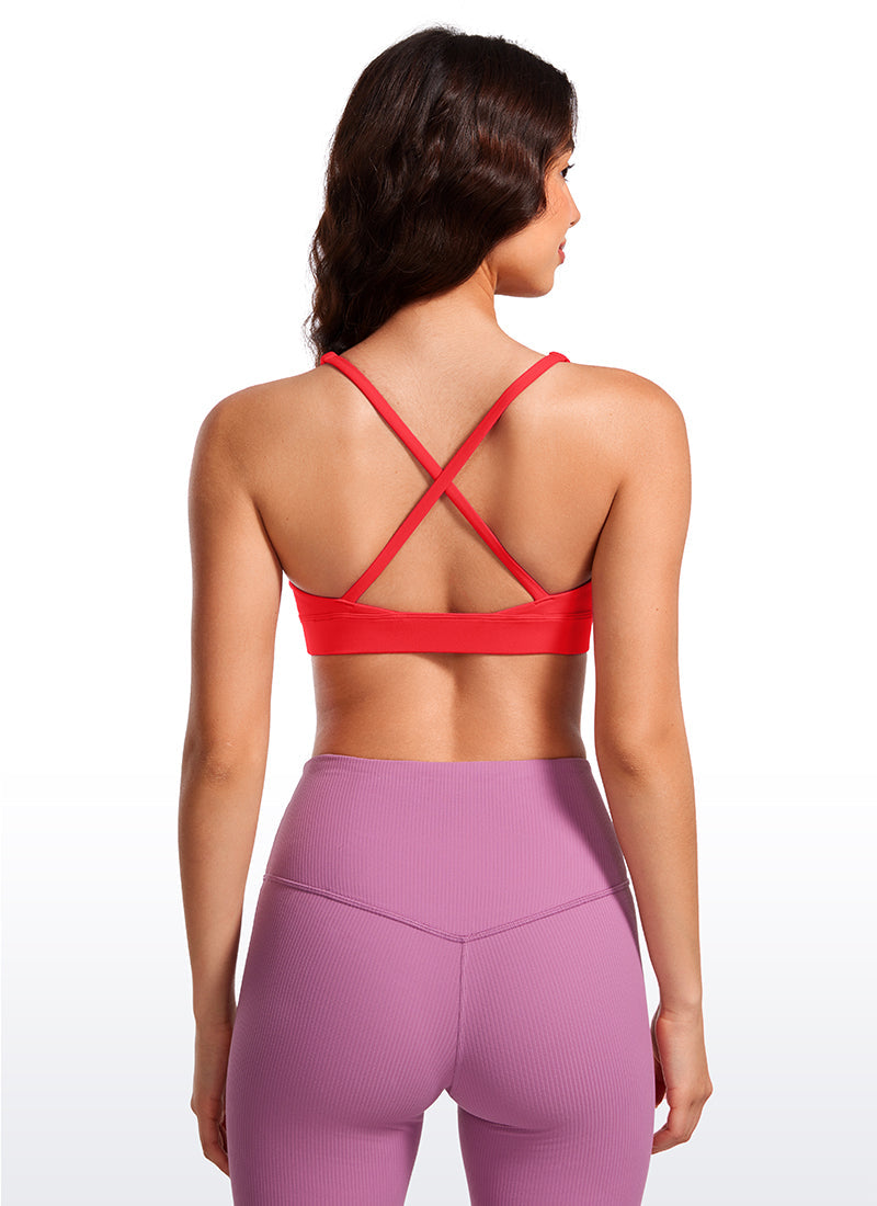 Butterluxe Thin Strap Criss Cross Bra