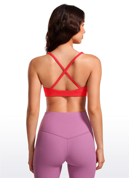 Butterluxe Thin Strap Criss Cross Bra