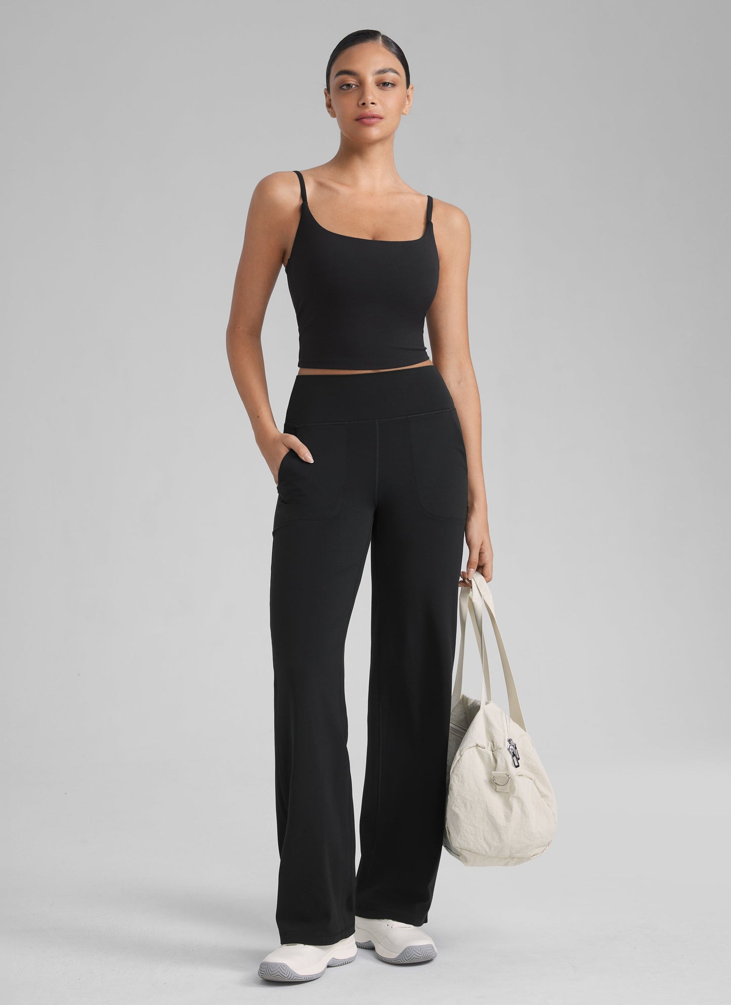 Butterlift® Built in Bra Cropped Tank