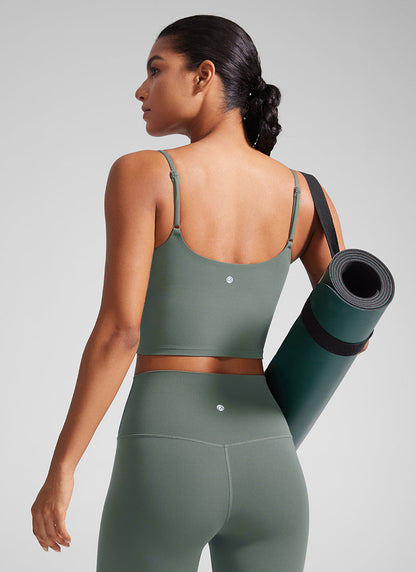 Butterlift® Built in Bra Cropped Tank