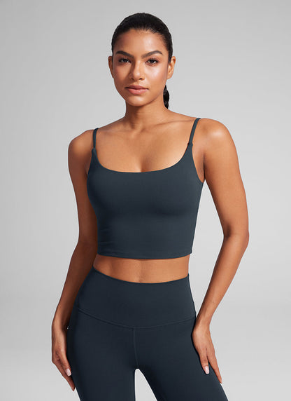 Butterlift® Built in Bra Cropped Tank