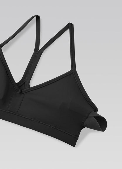 Butterluxe Sports Ruched V Neck Bra