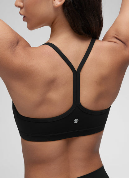 Butterluxe Sports Ruched V Neck Bra