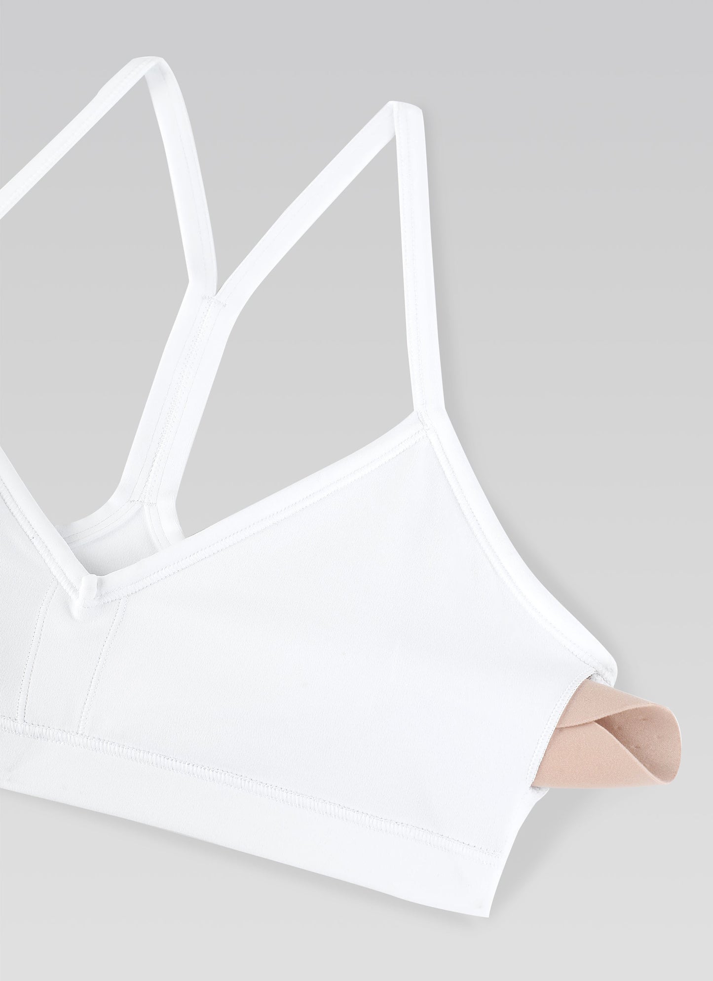 Butterluxe Sports Ruched V Neck Bra