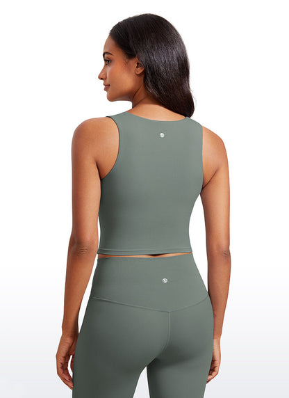 Butterluxe Built in Bra Longline Tank