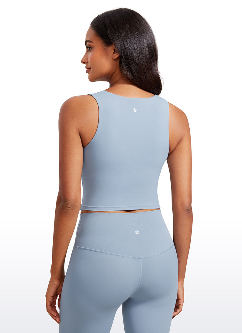 Butterluxe Built in Bra Longline Tank