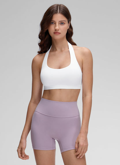Butterluxe Scoop Neck Open Back Sports Bra