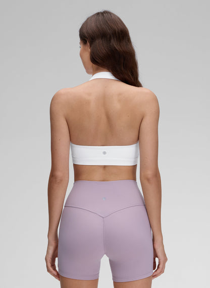 Butterluxe Scoop Neck Open Back Sports Bra