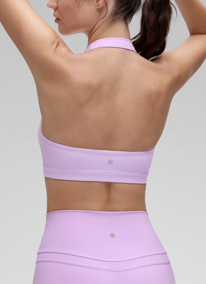 Butterluxe Scoop Neck Open Back Sports Bra