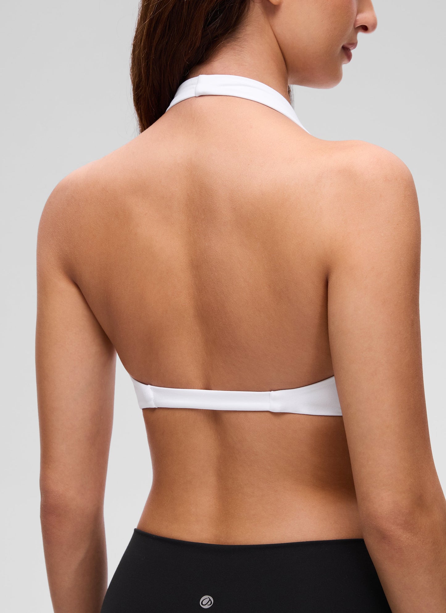 Butterluxe Double Lined Twist Halter Sports Bra