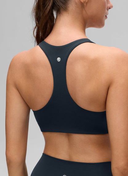 Butterluxe V Neck Racerback Sports Bra