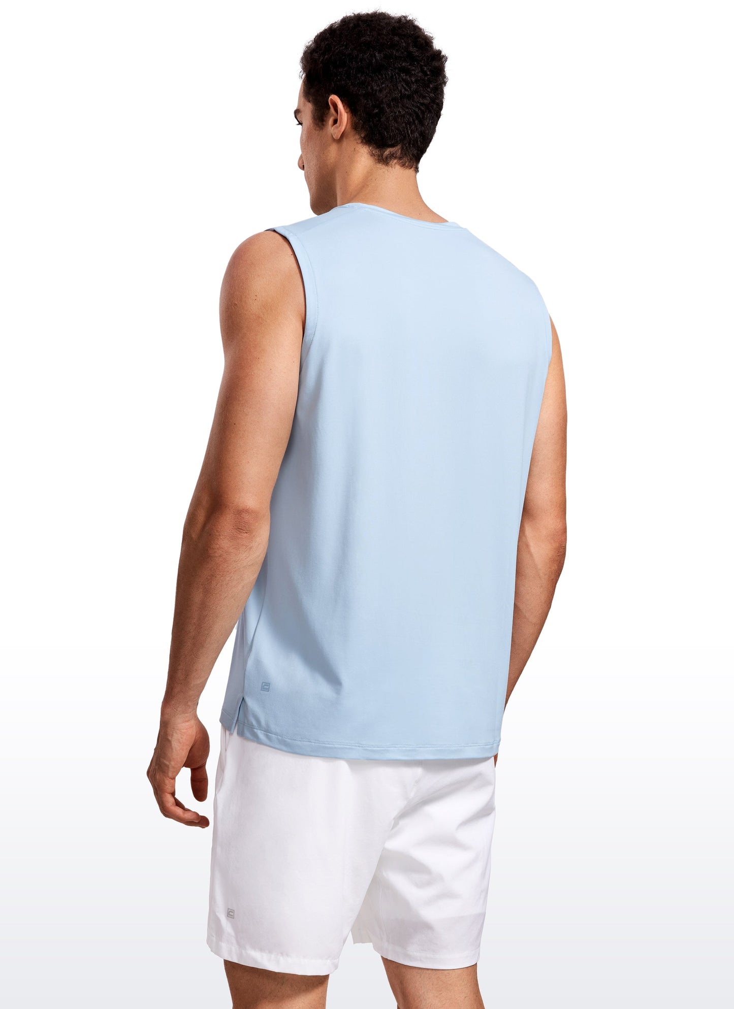 Stretch Quick Dry Tank Tops Crewneck