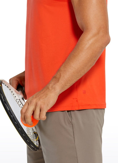 Stretch Quick Dry Tank Tops Crewneck