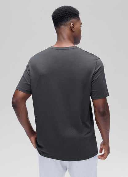 Poly Cotton-Blend Lightweight Short Sleeve