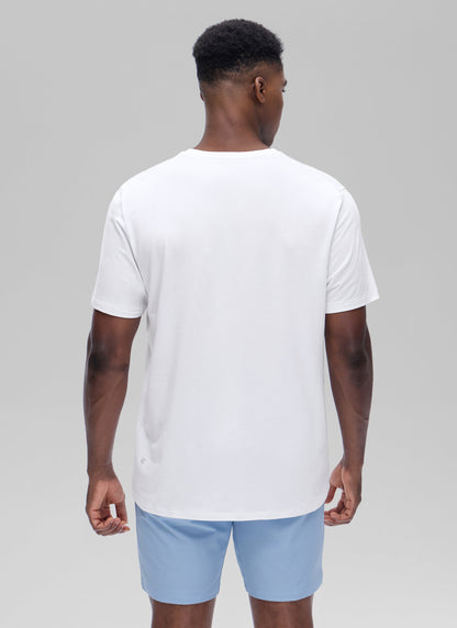 Poly Cotton-Blend Lightweight Short Sleeve