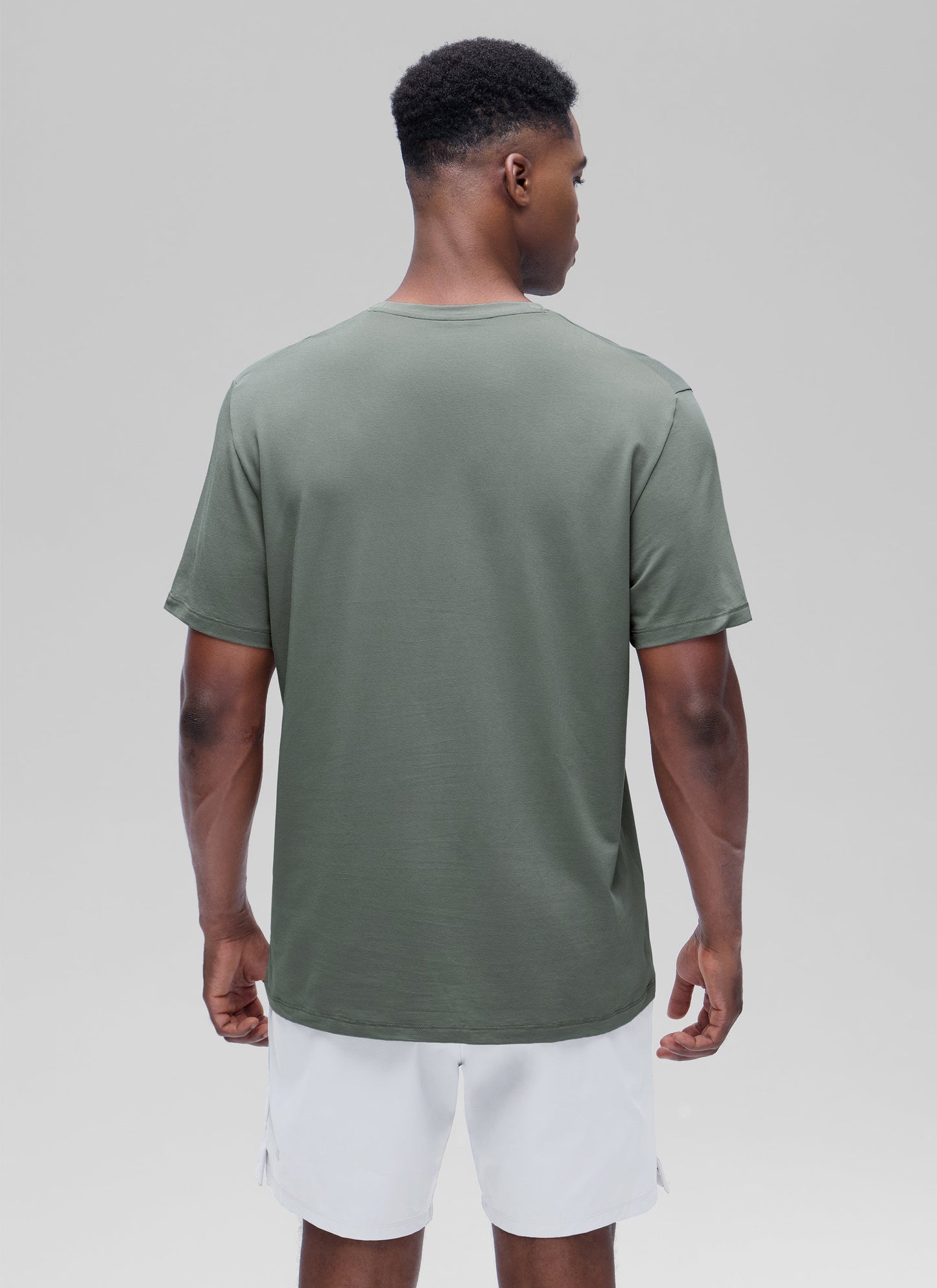 Poly Cotton-Blend Lightweight Short Sleeve