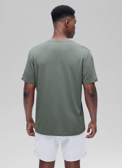 Poly Cotton-Blend Lightweight Short Sleeve