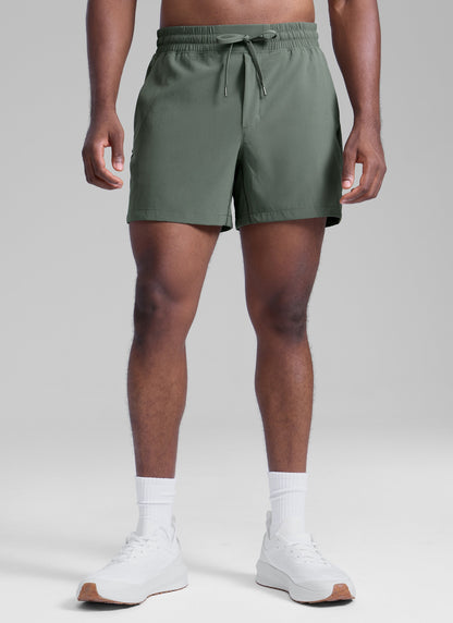 Feathery-Fit Workout Shorts 5''- Linerless