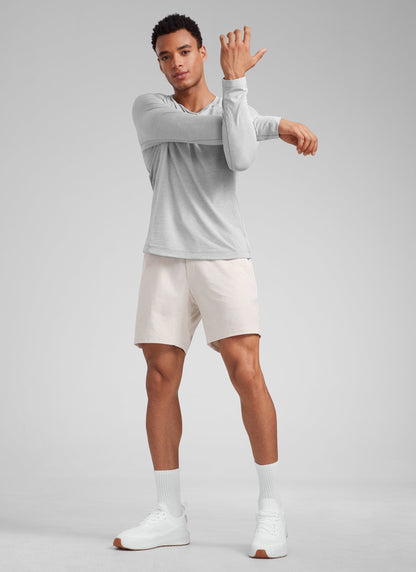 Lightweight Water Resistant Shorts 7" with Zip Pockets