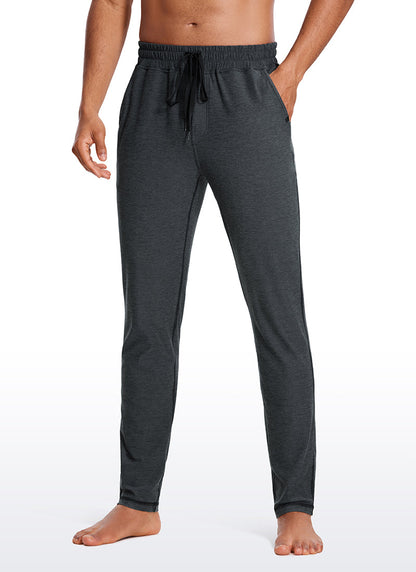 Brushed Lightweight Lounge Sweatpants with Pockets 30"
