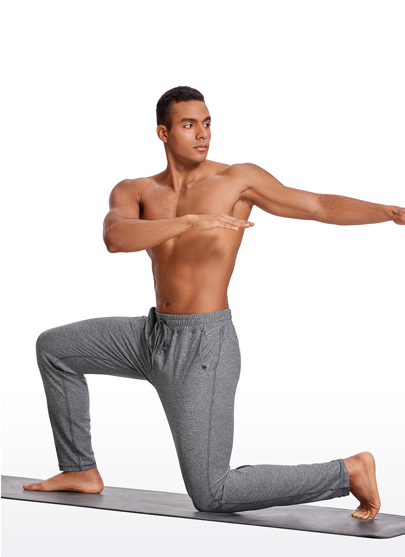 Brushed Lightweight Lounge Sweatpants with Pockets 30"