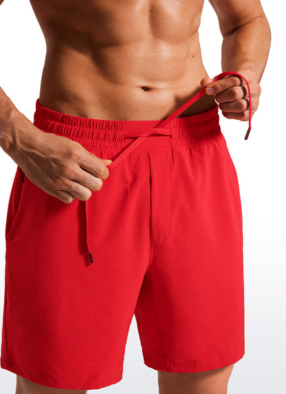 Swim Trunks 7'' with Zipper Pockets