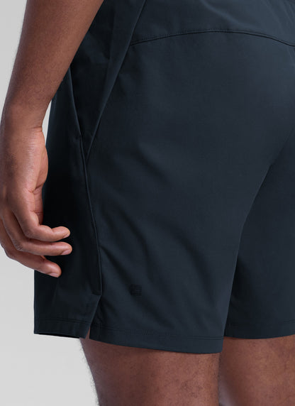 Workout Quick Dry Linerless Pocket Short  7"