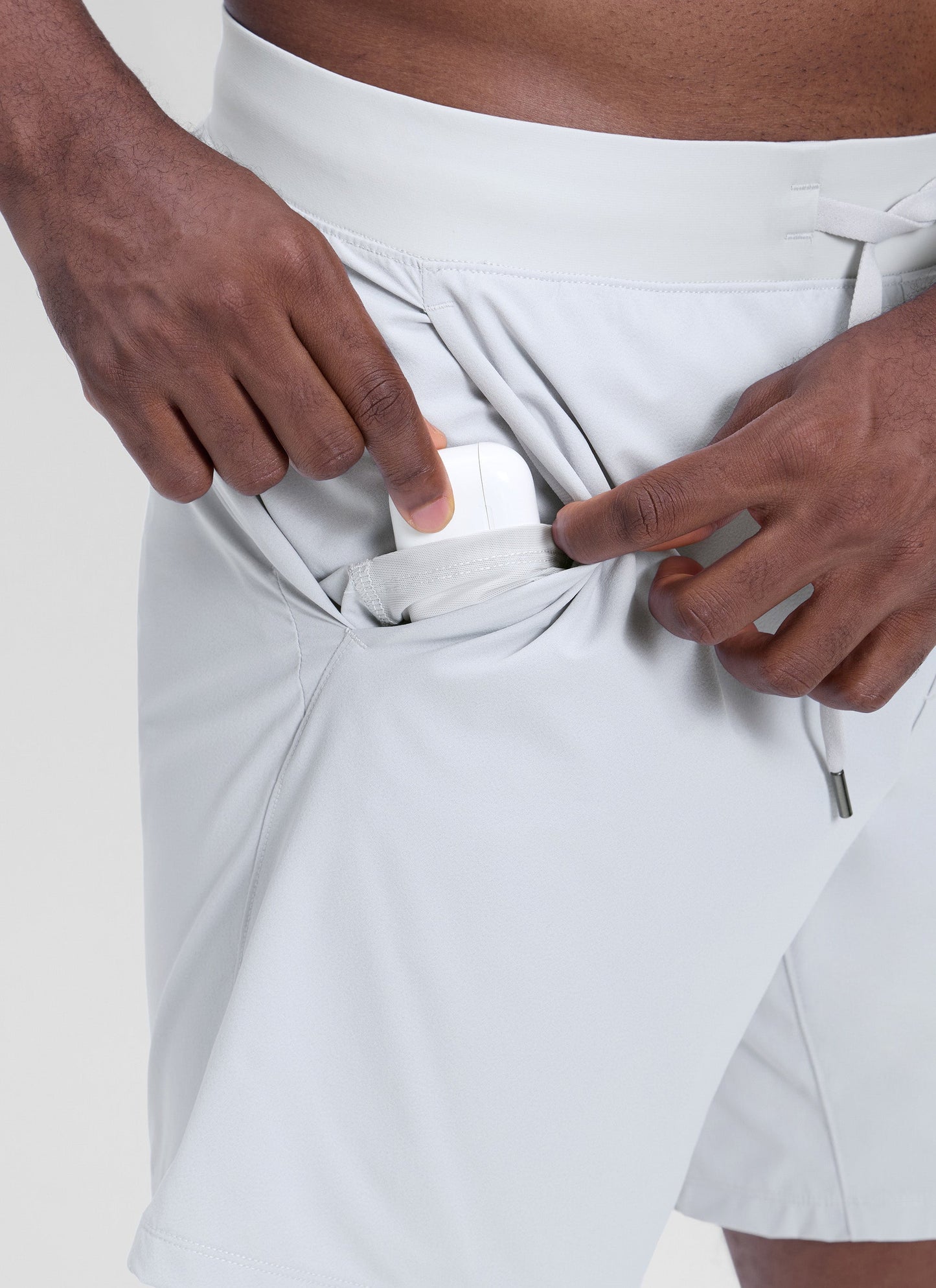 Workout Quick Dry Linerless Pocket Short  7"